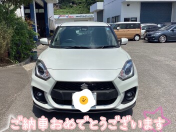 スイフトスポーツ、納車しました！！！